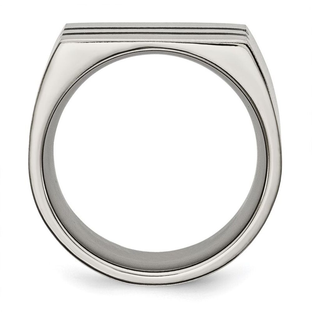 Kazi Luxury Chisel Titanium Brushed Black Enamel … - image 2